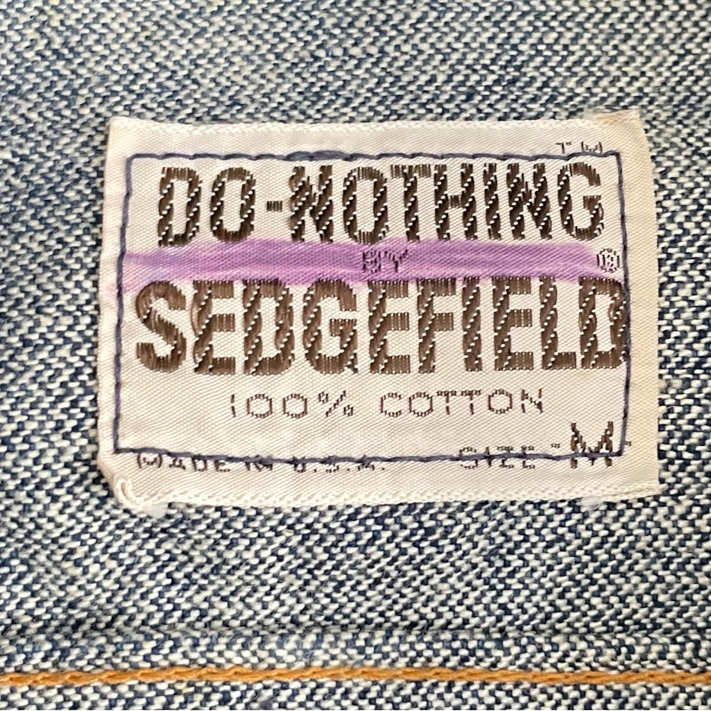 Grease Movie Jean Jacket NEW without Tags by DO NOTHING SEDGEFIELD MEDIUM - Picture 4 of 7